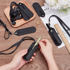 6Pcs Imitation Leather Pen Lanyard Case&nbsp;AJEW-CL0002-40