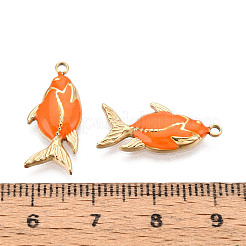 304 Stainless Steel Enamel Pendants&nbsp;X1-STAS-T068-08A