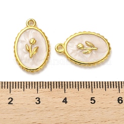 Alloy Enamel Pendants&nbsp;X-ENAM-R145-05G