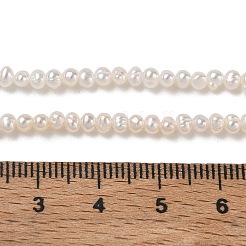 Natural Cultured Freshwater Pearl Beads Strands&nbsp;PA-CBAC463-35