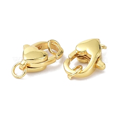 Eco-Friendly Brass Lobster Claw Clasps&nbsp;KK-C221-05G