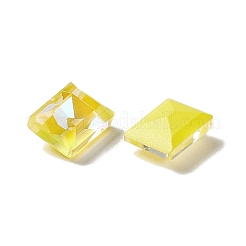Mocha Fluorescent Style K9 Glass Rhinestone Cabochons&nbsp;RGLA-J026-A-MI