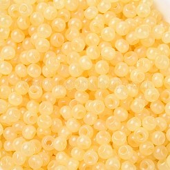 6/0 Imitation Jade Glass Seed Beads&nbsp;SEED-T006-04A-04