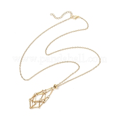 304 Stainless Steel Macrame Pouch Empty Stone Holder Necklace Making&nbsp;NJEW-JN05237-02