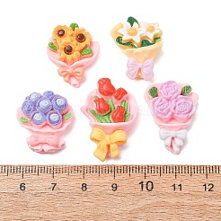 Opaque Resin Cabochons&nbsp;RE-CBA0EC6-03