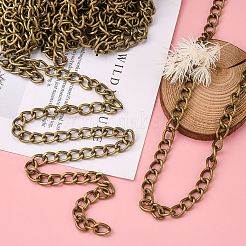 Iron Cuban Link Chains&nbsp;CH-R013-14x10mm-AB