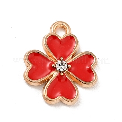 Alloy Enamel Pendants&nbsp;ENAM-D028-01KCG-04