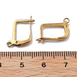Ion Plating(IP) 304 Stainless Steel Hoop Earring Findings&nbsp;STAS-E194-26G-01