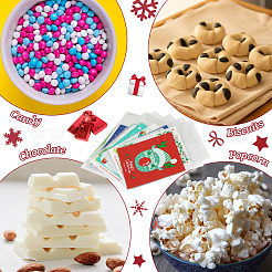 200Pcs 10 Style Christmas Theme Plastic Bakeware Bag&nbsp;OPP-TA0001-05