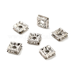 Brass Rhinestone Spacer Beads&nbsp;KK-I362-01C-01P