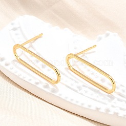 Brass Stud Earrings&nbsp;X-KK-T038-484B