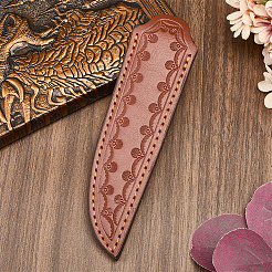 Knife Shaped Cowhide Knife Sheaths&nbsp;AJEW-WH20006-190