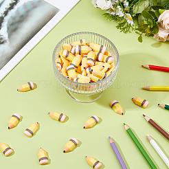 70Pcs Opaque Resin Cabochons&nbsp;RESI-DC0001-57