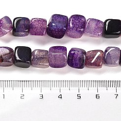 Natural Dragon Veins Agate Beads Strands&nbsp;G-NH0018-A01-01