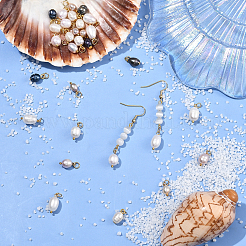 36Pcs 6 Style Natural Cultured Freshwater Pearl Pendants&nbsp;PALLOY-SW00044