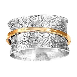 Retro 304 Stainless Steel Rotating Finger Rings&nbsp;FS-WG73D68-02