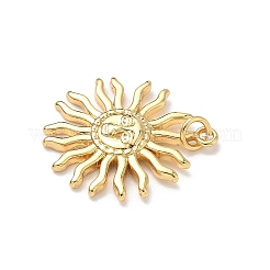 Brass Pendants&nbsp;KK-P330-02B-G