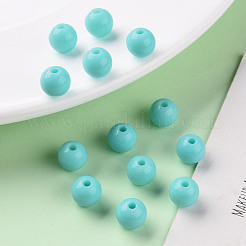 Opaque Acrylic Beads&nbsp;MACR-S370-C8mm-SS2107