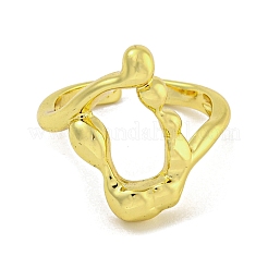 Brass Cuff Rings for Women&nbsp;RJEW-E294-05G-02
