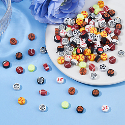 300Pcs Handmade Polymer Clay Beads&nbsp;CLAY-DC0001-16