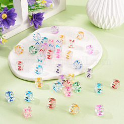50Pcs Acrylic European Beads&nbsp;MACR-TADJ0001-13Z