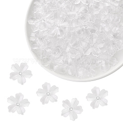 Flower Acrylic Beads&nbsp;TACR-YW0001-17
