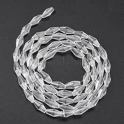 Glass Beads Strands&nbsp;X-GLAA-R026-8x4mm-15