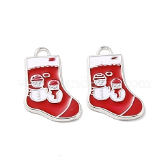 Alloy Enamel Pendants&nbsp;ENAM-P030-4P