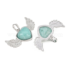 Natural Amazonite Pendants&nbsp;G-A315-04A-P