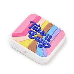Food Grade Eco-Friendly Silicone Beads&nbsp;SIL-L008-03