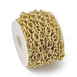 Brass Oval & Knot Link Chains&nbsp;CHC-P010-13G