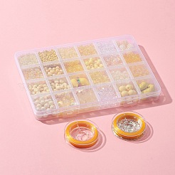 DIY Charm Stretch Bracelet Making Kit&nbsp;DIY-FS0003-35