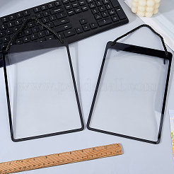 Erasable PVC Hanging Price Tags with Rope&nbsp;CDIS-WH0021-069B-01