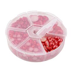 1Box ABS Plastic Imitation Pearl Dome Cabochons&nbsp;SACR-JP0001-01