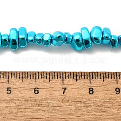 Baking Paint Electroplated Synthetic Non-magnetic Hematite Beads Strands&nbsp;G-H072-D01-01E