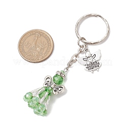 Glass Beaded Keychains&nbsp;KEYC-MZ00031-04