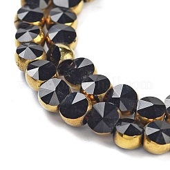 Electroplate Glass Beads Strands&nbsp;EGLA-C005-03D