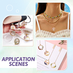 20Pcs 10 Style Alloy Enamel Pendants&nbsp;ENAM-TA0001-50