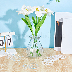12Pcs 2 Styles Acrylic Mason Can Breeding Top Findings&nbsp;FIND-NB0006-59
