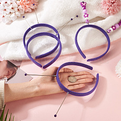 Cloth and Plastic Hair Bands&nbsp;OHAR-TAC0020-01F