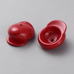 Opaque Acrylic Beads&nbsp;MACR-WH0007-135H