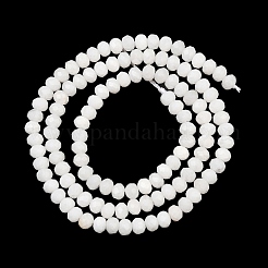 Dyed Natural Whie Jade Beads Strands&nbsp;GG-CBAF9EE-A21-3x4mm