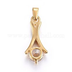 304 Stainless Steel Pendants&nbsp;STAS-P216-32G