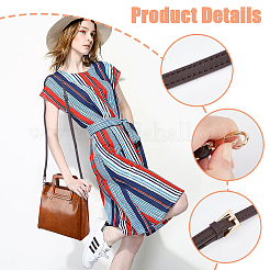 Leather Chain Bag Strap&nbsp;FIND-WH0093-10A
