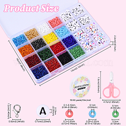 DIY Stretch Jewelry Sets Kits&nbsp;DIY-YW0001-75