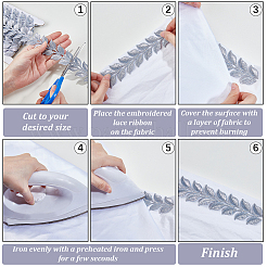 Polyester Embroidery Thread Ribbons&nbsp;OCOR-CY0004-26A-01