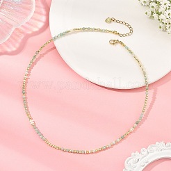 Natural Mixed Gemstone Faceted Round & Round Electroplate Synthetic Non-magnetic Hematite & Natural Pearl Beaded Necklaces&nbsp;NJEW-JN06549