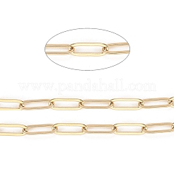 3.28 Feet Ion Plating(IP) 304 Stainless Steel Paperclip Chains&nbsp;X-STAS-K209-07G
