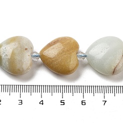 Natural Flower Amazonite Beads Strands&nbsp;G-C150-A25-01