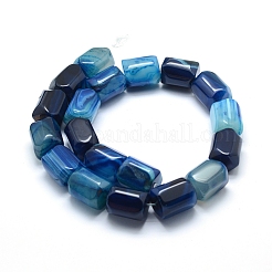Natural Agate Beads Strands&nbsp;G-L551D-02